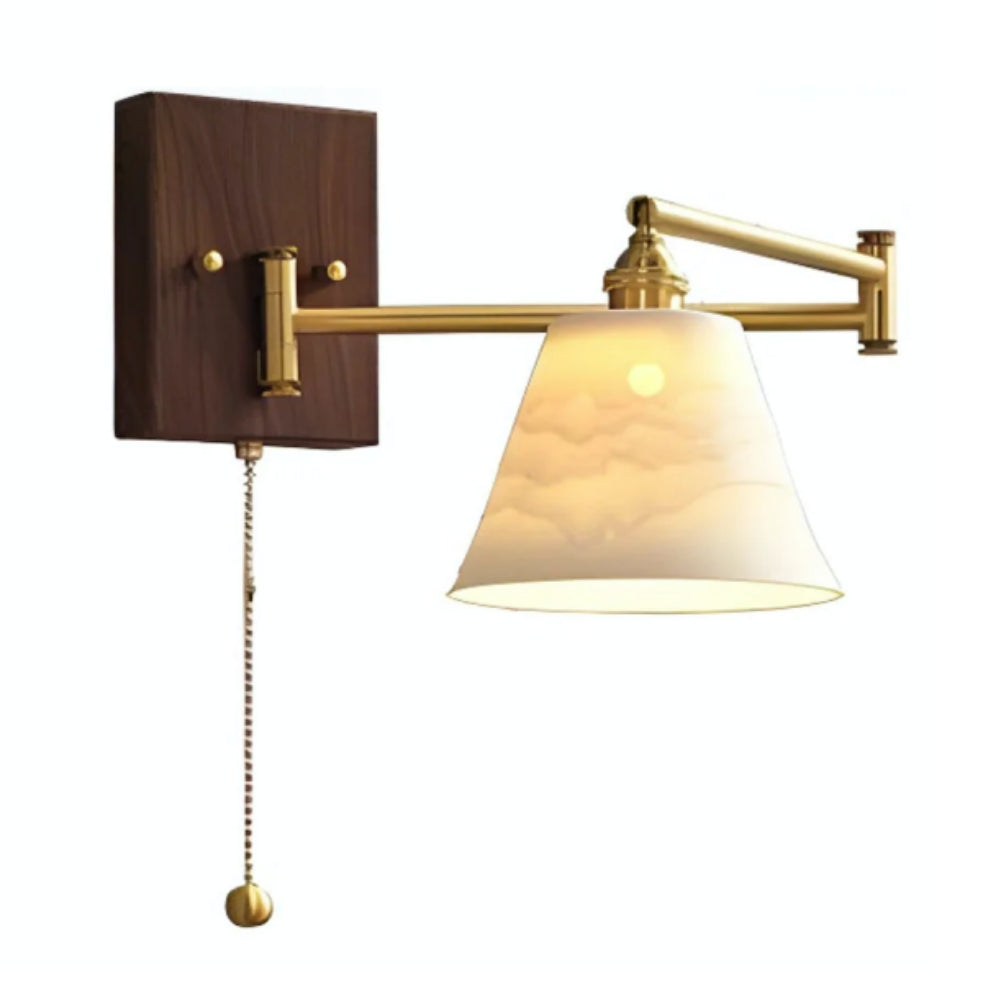 Lámpara de pared con brazo oscilante de cerámica retro Aurora4-1.webp__PID:647f1531-e445-4a5d-a790-7a428e01f0b4