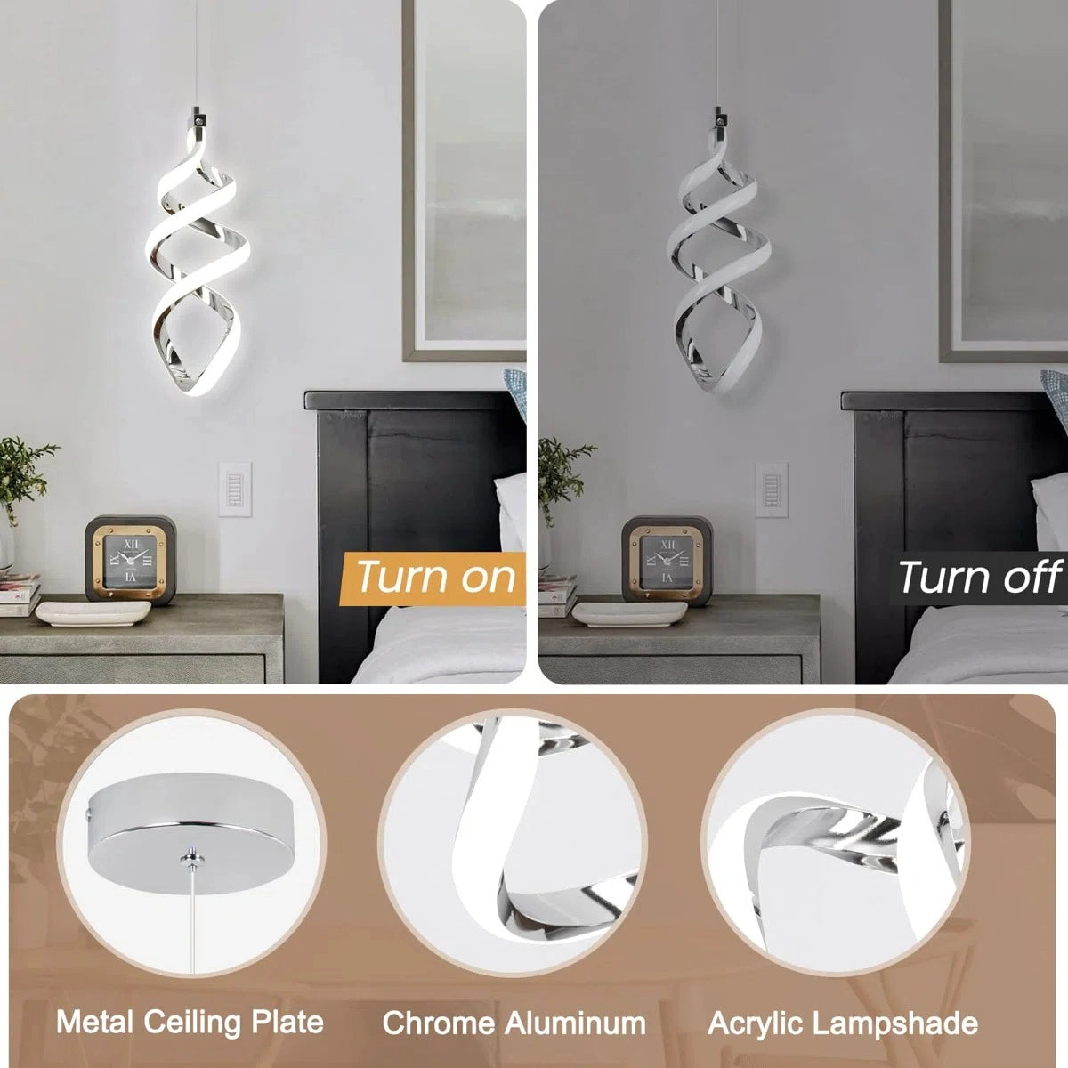 Ray moderne aluminium spiraal LED-hanglamp detail1.webp__PID:0e53683a-d4ae-4f46-b8b8-cc805248de89