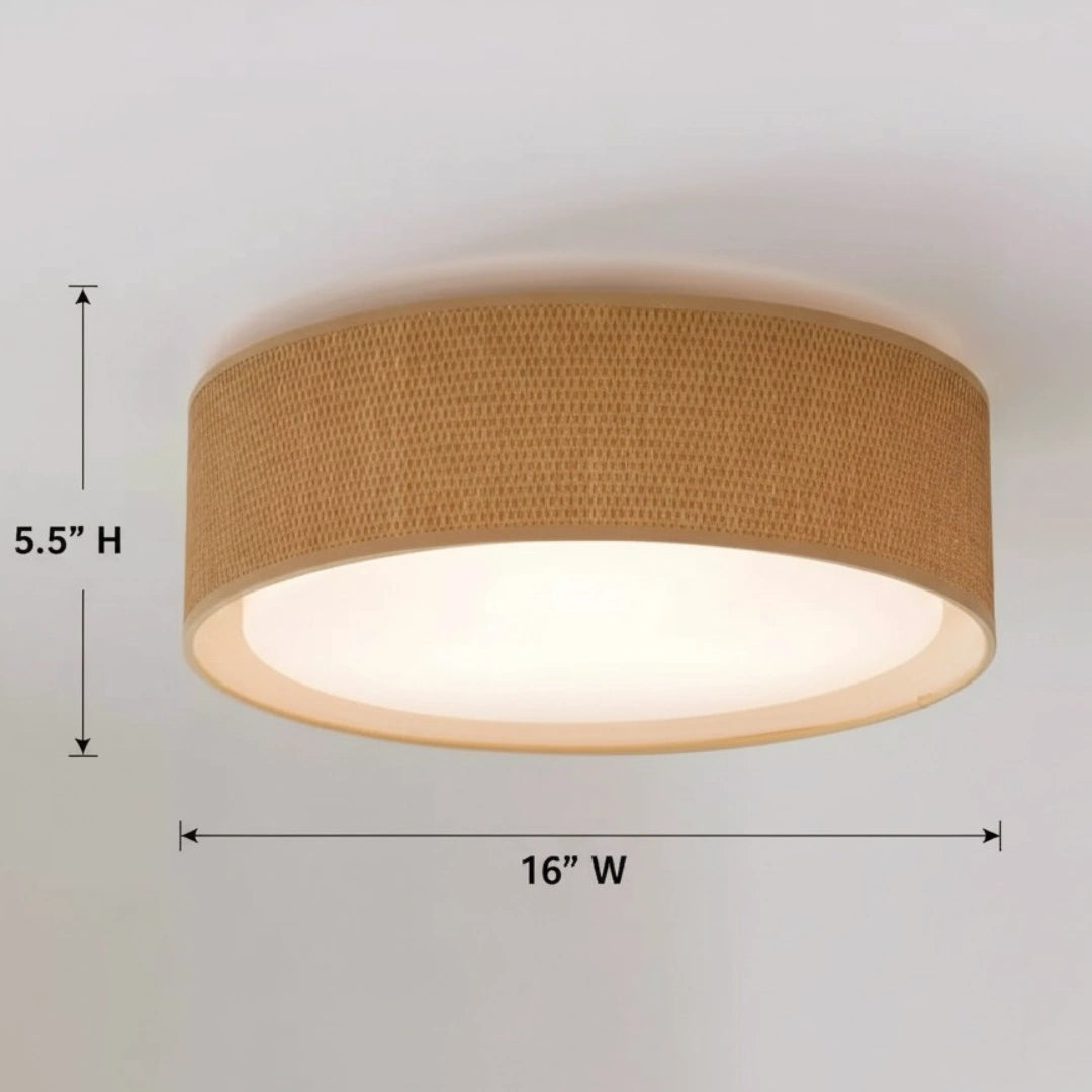 Shelby Modern Slim Shade LED-plafondlamp voor inbouw