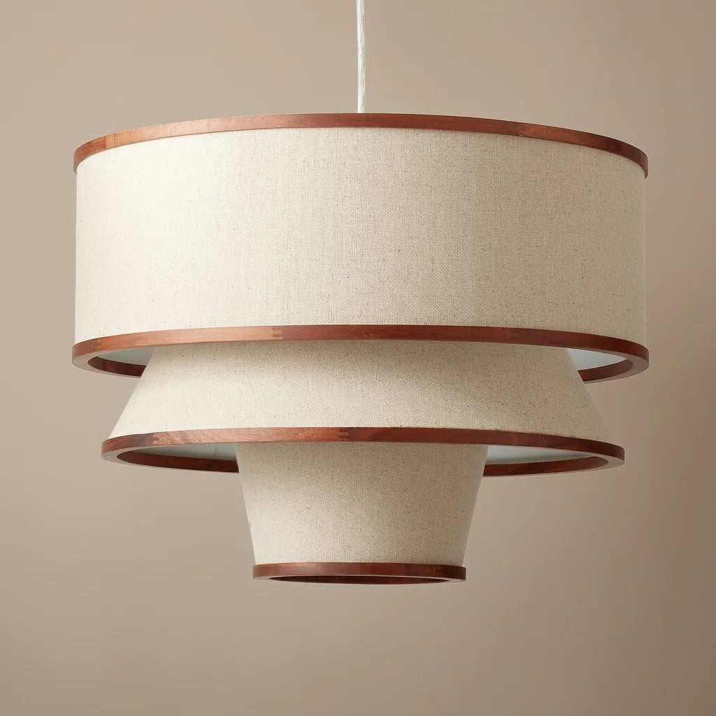 Suspension moderne en bois de noyer et lin Caroline 3.webp__PID:98a8b558-3bfd-41bd-a7ed-ea70edde3e36