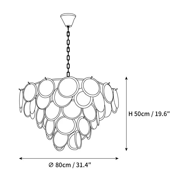 Milae elegante kroonluchter van wit glas van Murano20.webp__PID:8fe8e208-0ab7-4659-8e40-b7e26476fc1f