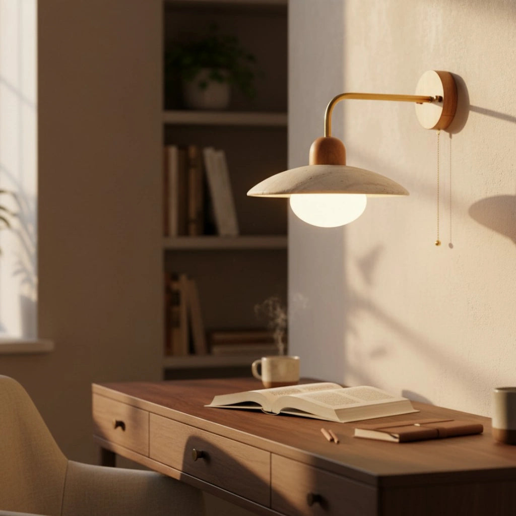 Jocelyn moderne schijf travertijn grotwandlamp10.webp__PID:762b1518-f65a-4da7-83e9-36e21bd51037