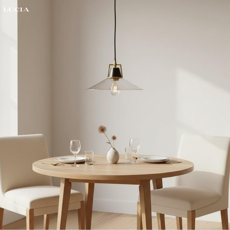 Nephelai Modern Mini Cone Clear Glass Pendant Light (2).jpg__PID:90547208-0ac9-430f-a0a6-6be7d73a3baf