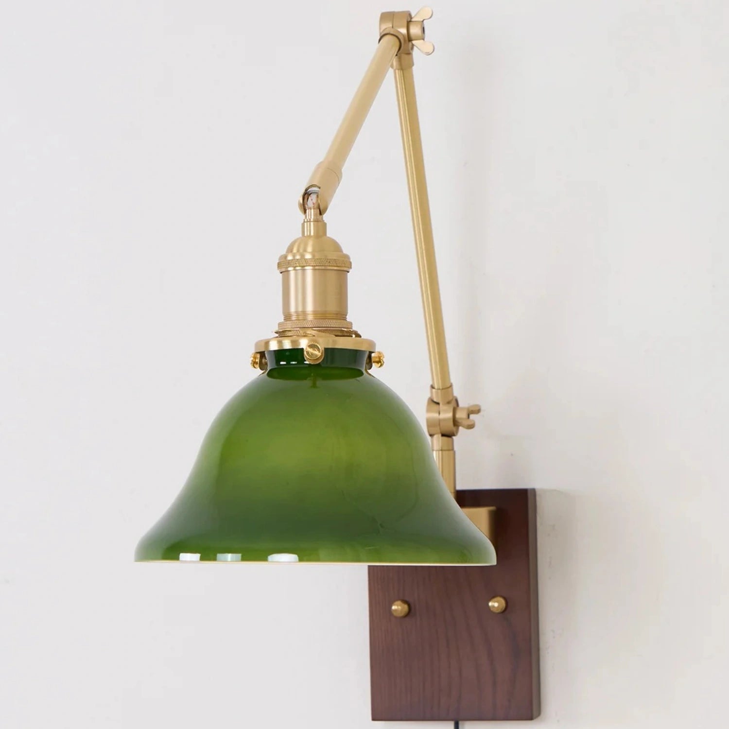 Lampada da parete Virginia vintage con braccio flessibile in ottone.webp__PID:516afa61-a476-4f1c-9250-9c9dd1400c55