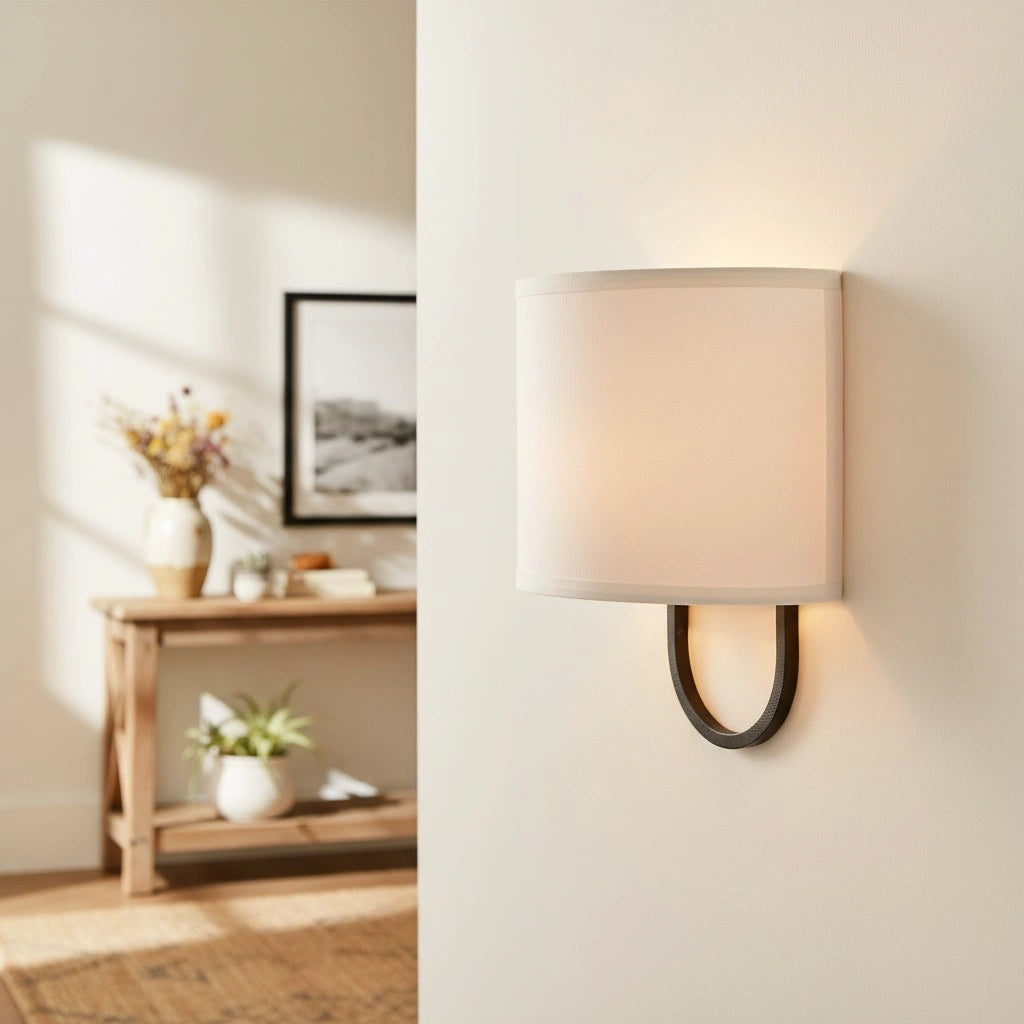 Edena Modern Fabric Shade Metal Wall Sconce7.webp__PID:68457d8e-ebf3-4243-9052-86ecee2ce242