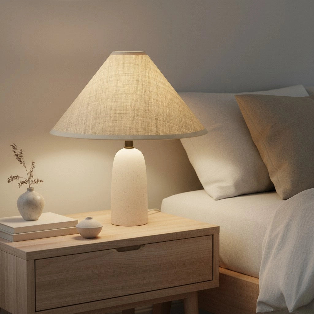 Matteo Minimalist Raffia Ceramic Base Table Lamp12.webp__PID:ff378957-8e38-487a-ae64-29e54c88094b
