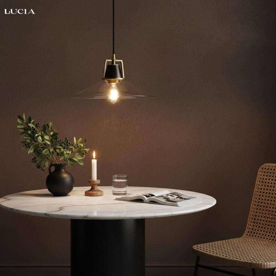 Nephelai Modern Mini Cone Clear Glass Pendant Light (4).jpg__PID:72080ac9-e30f-40a6-abe7-d73a3baf840a