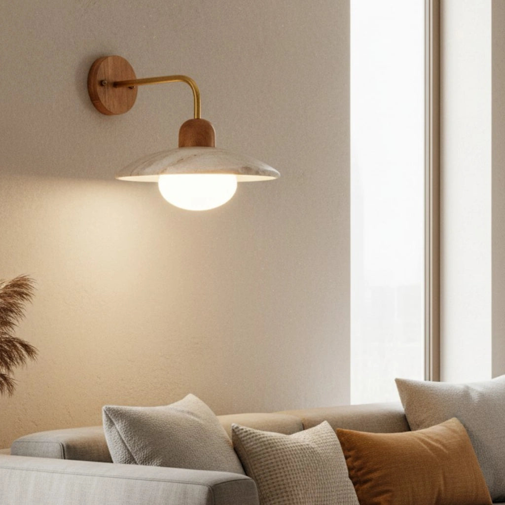Jocelyn moderne schijf travertijn grotwandlamp13.webp__PID:3d926111-2d51-4ce9-b33a-f7ee0f5b1e98