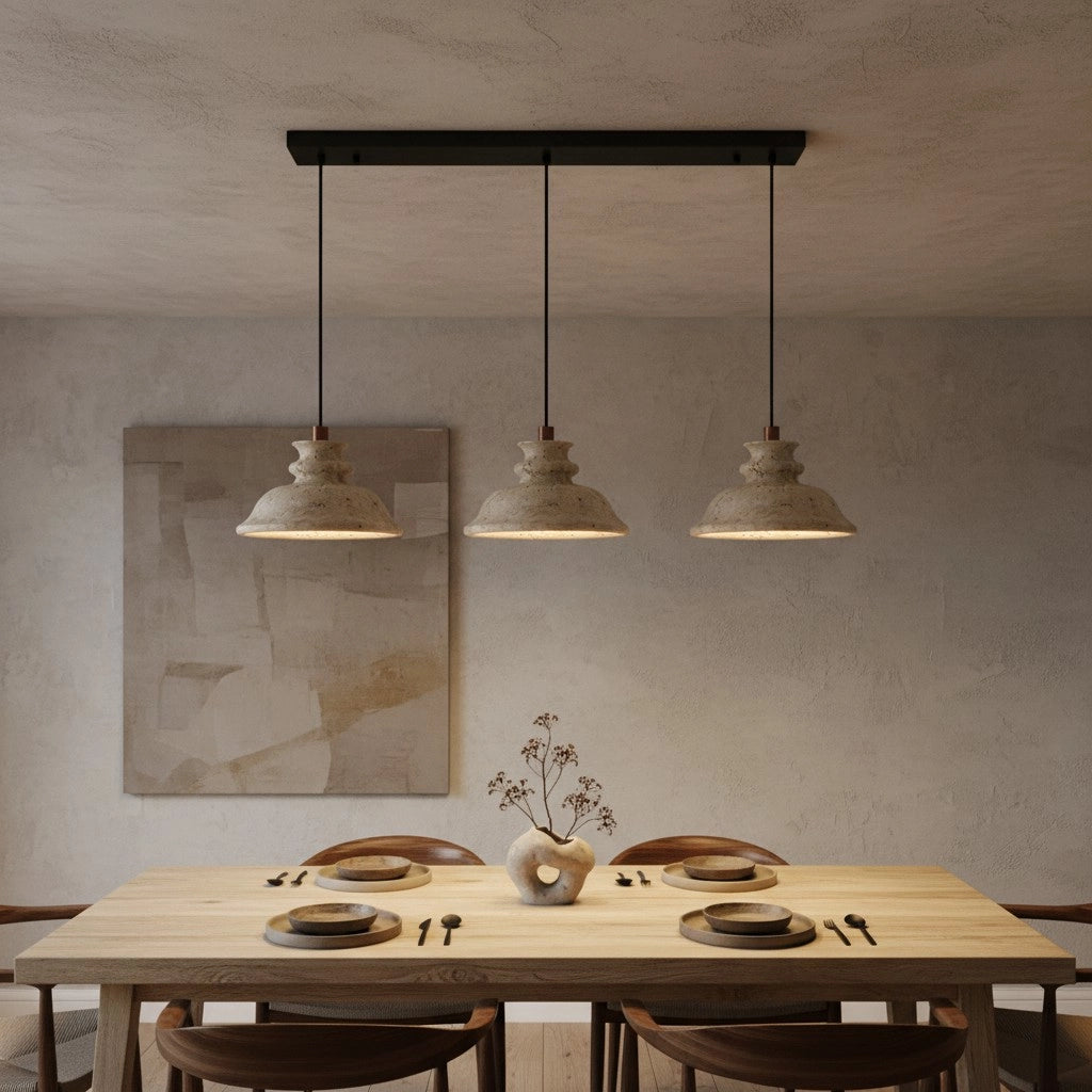 Maja Wabi-Sabi Bell travertijn hanglamp16.webp__PID:77e7db7e-7c8c-427b-99cb-6819e2fcc7d4