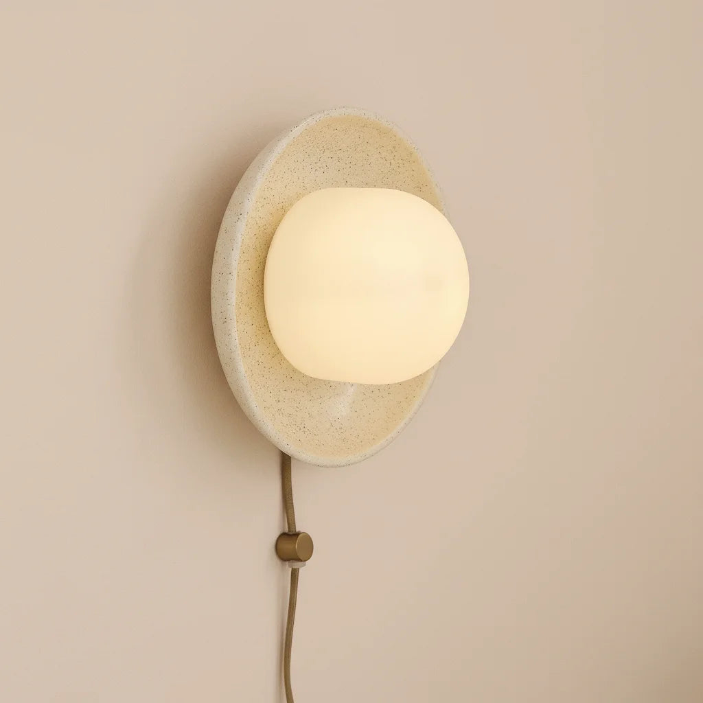 Selena Classic Ceramic Speckled Round Sconce 4.webp__PID:d07c2f41-b2d3-4bfe-bf54-413fc43ea5ee