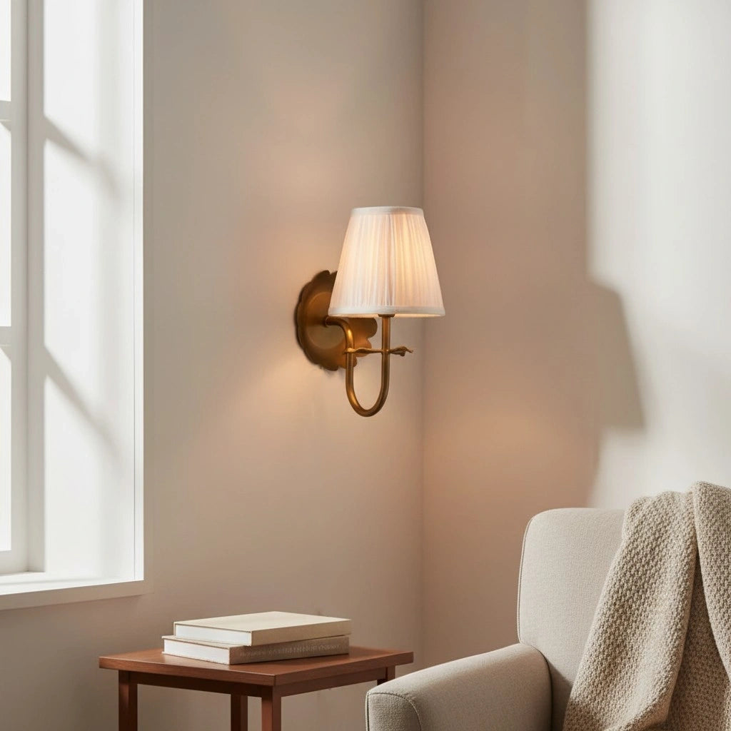 Sandra Vintage Geplooide Katoenen Lampenkap Wandlamp5.webp__PID:f8d41711-3808-4f1d-893c-41874b9c750a