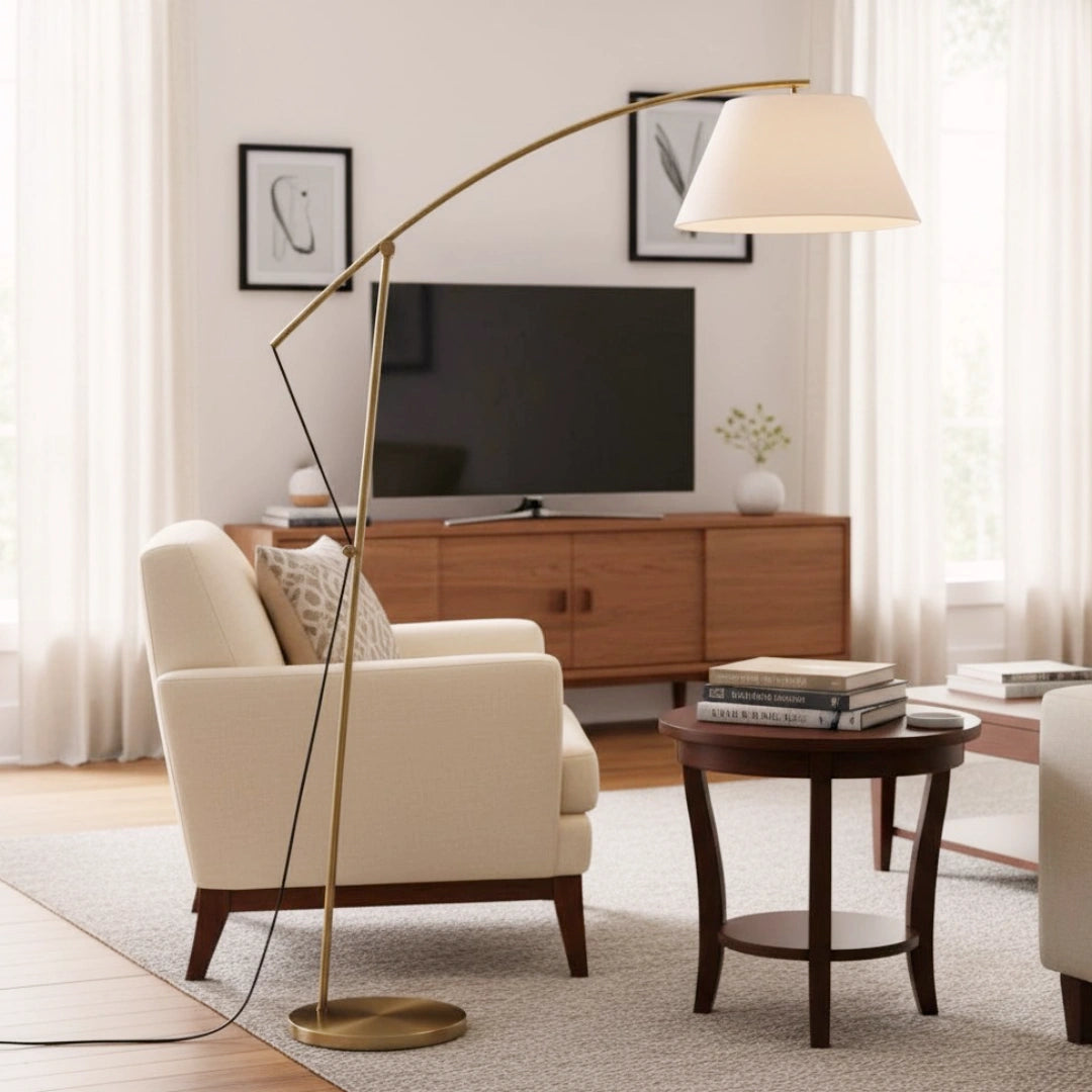 Lampadaire minimaliste en tissu de lin Josh16.webp__PID:6bc7c4dd-cf29-4c2f-8a1f-658e59051d28