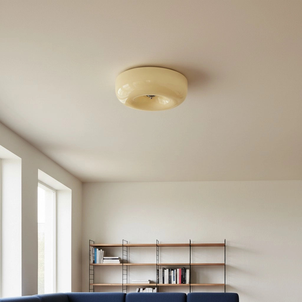 Halcyon moderne runde Deckenleuchte aus Bauhaus-Glas6.webp__PID:f8ab4af8-ad53-4cee-adbe-81f86f1b6add