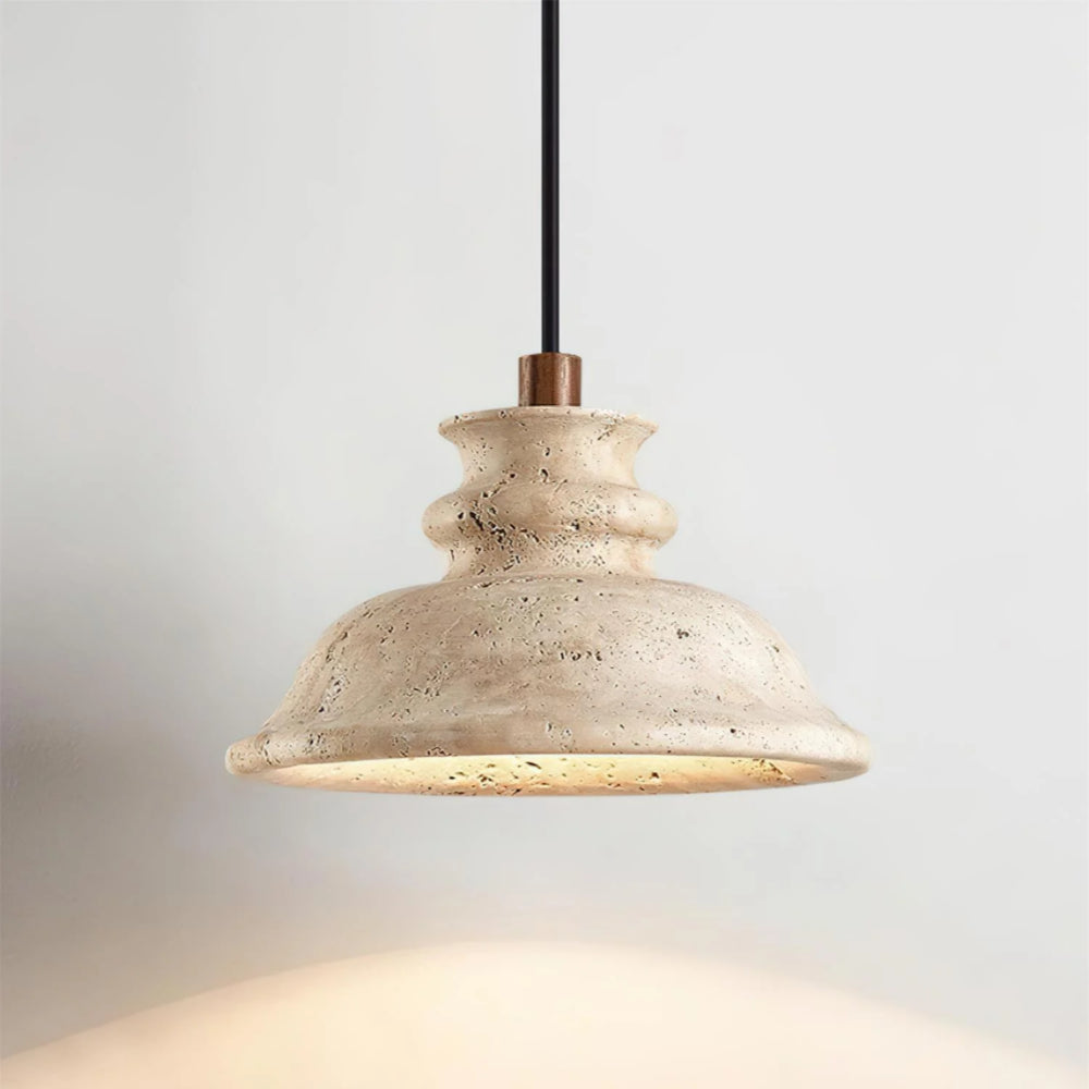 Maja Wabi-Sabi Bell travertijn hanglamp2.webp__PID:e6e5806b-de8f-49b6-921d-8fdcef2de4a6