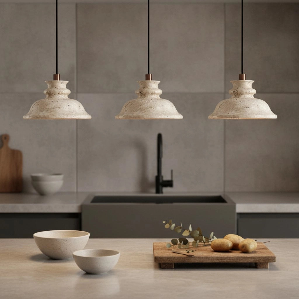 Maja Wabi-Sabi Bell travertijn hanglamp11.webp__PID:e7db7e7c-8ce2-4b19-8b68-19e2fcc7d4f4
