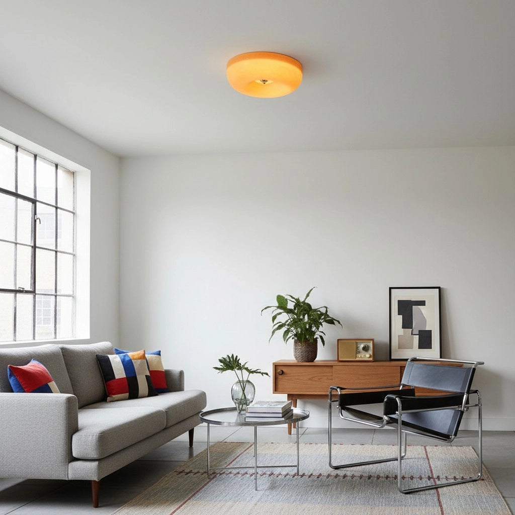 Halcyon moderne runde Deckenleuchte aus Bauhaus-Glas17.webp__PID:c5d8b4a6-4a74-4fae-8adc-5e2ab0f1e178