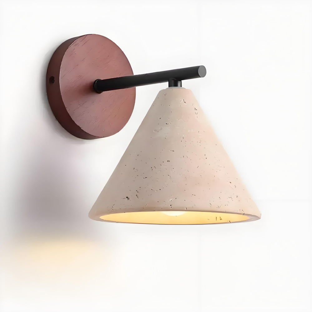 Lachlan Minimalist Travertin Kegel-Wandleuchte14.webp__PID:fd0334f1-3ed3-4cbd-bb91-688094ac8cd1