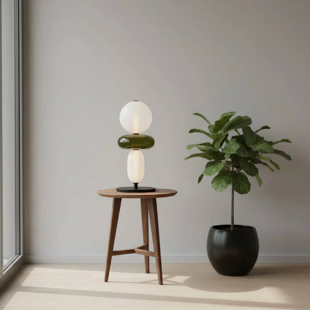 Lira minimalistische pompoenvormige tafellamp van Scandinavisch glas (28).webp__PID:0d1a88a9-454b-4d34-828b-b0ecde59bcdc