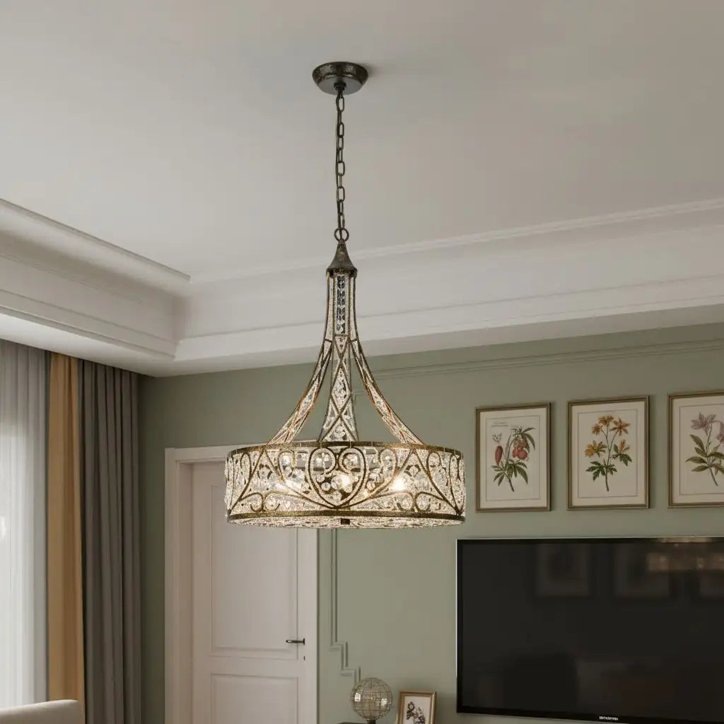 Arden Luxus-Kristalltrommel-Kronleuchter mit 6 Leuchten6.webp__PID:b02a3ec0-2b31-4c8b-bc03-fc64b851c694