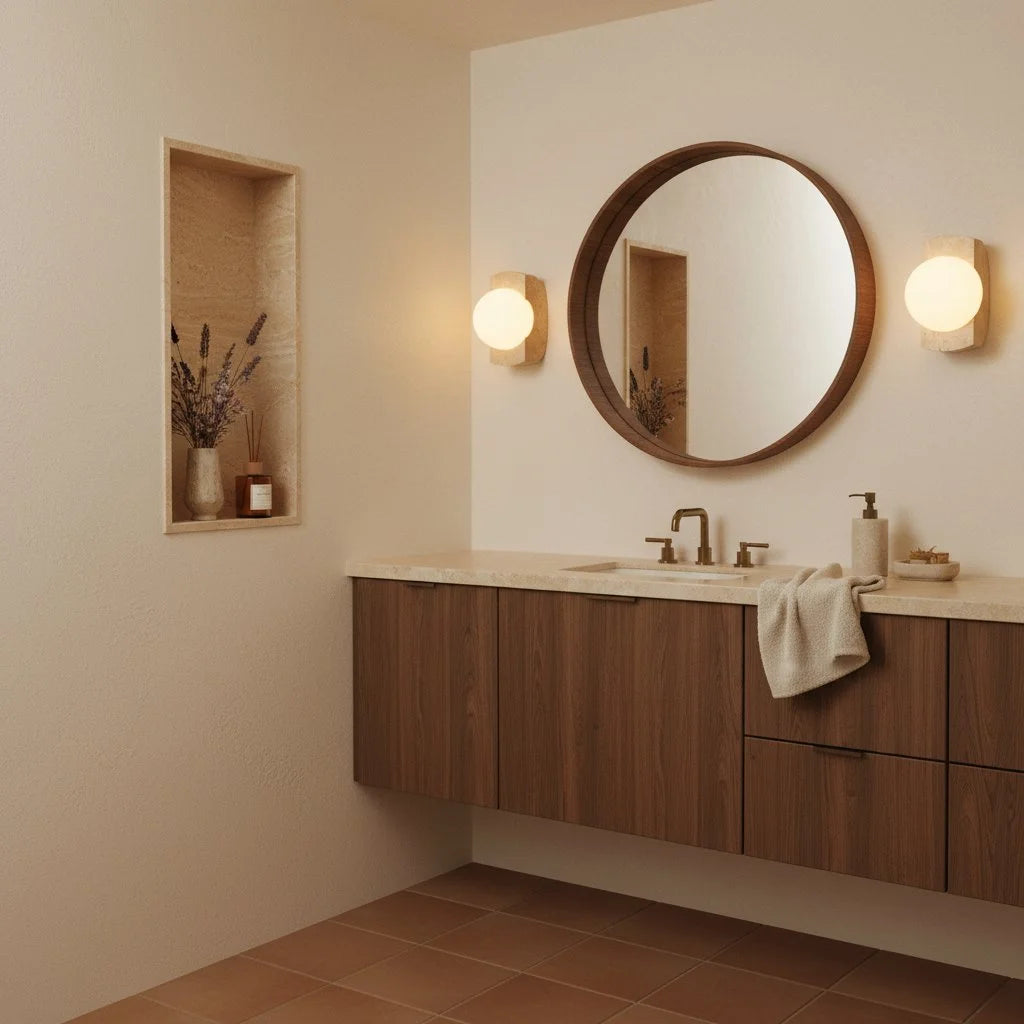 Applique murale minimaliste Robin en travertin et verre opalin 8.webp__PID:9d2a9e19-3bc0-4a26-9f14-c61452bccab8