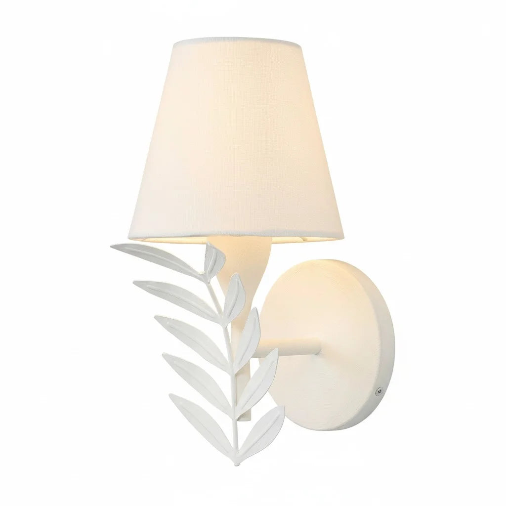 Snya moderne linnen stamblad decoratieve taps toelopende wandkandelaar wit 白底.webp__PID:5f169dbb-c7b3-48f9-ab0c-bd61aecb50ad
