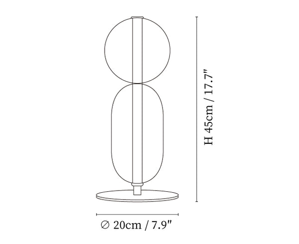 Lira minimalistische pompoenvormige tafellamp van Scandinavisch glas (6).jpg__PID:0b09d2d5-bde8-4507-8e05-871cc260ea63
