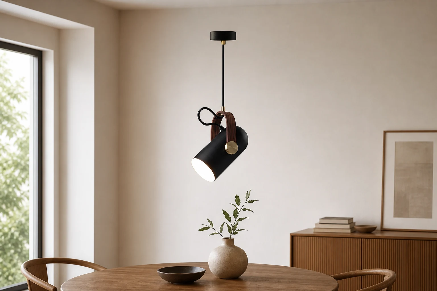 De Carronade hanglamp in een interieur met een lifestyle-opzet.